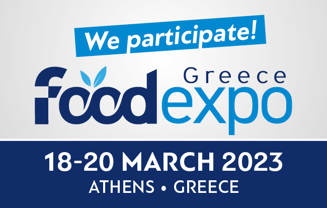 VRETTOS SWEETS  participates in the Southeastern Europe’s leading Exhibition for Food and Beverage in Athens Metropolitan Expo from 18-20 /03 2023.  You will find us in Hall 3 Stand A20- B19 .